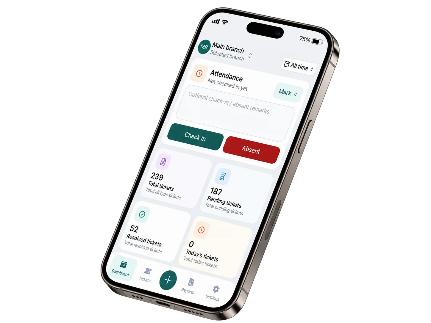Neyodesk mobile technician app